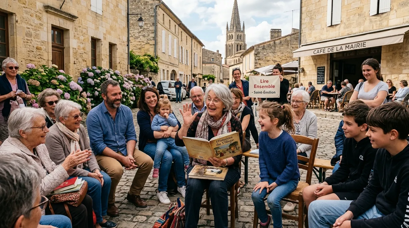 Rencontre intergénérationnelle et cohésion sociale par le livre