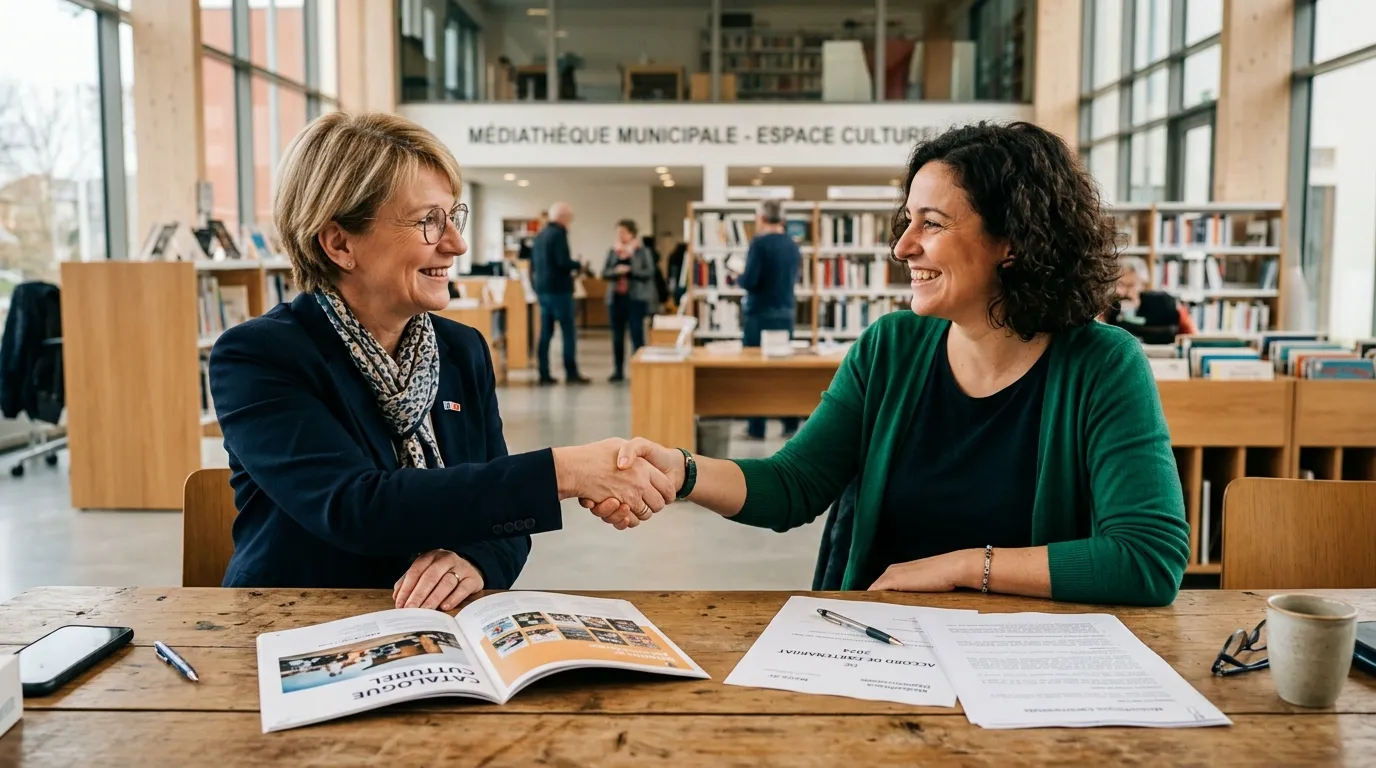 Partenariat institutionnel avec la bibliothèque départementale de prêt