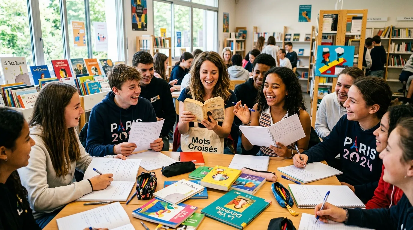 Atelier d'animation littéraire et d'écriture pour les jeunes